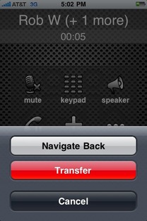 Call Transfer Bria