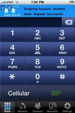 iSIP call