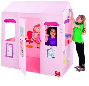 Kids playing in a Box-O-Mania